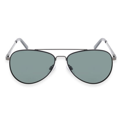 SOLE & LUCE - Swiss Eyewear G. Kelly, Ultra-Polarized Sonnenbrillen UV400, Mattes Gunmetal-Schwarz