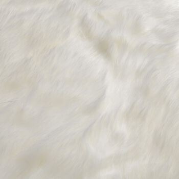 Luxury Edition: Kunstfell Teppich, 160x230cm, Wei&szlig;