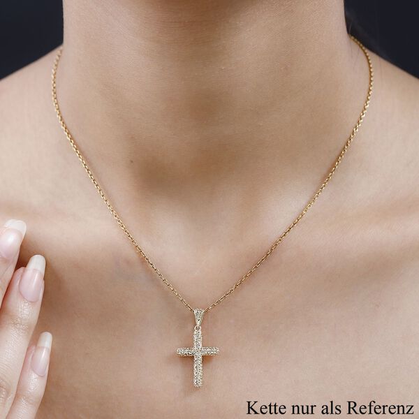 Kreuz-Anhänger in 375 Gold image number 2