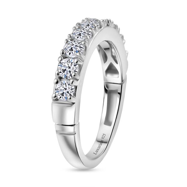 LUXURIANT SI Labor Diamant Ring, 925 Silber rhodiniert - 1 ct. image number 4