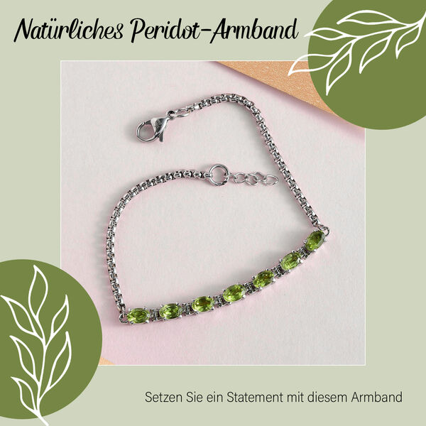 Subtiles Peridot-Armband image number 6