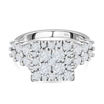 LUSTRO STELLA - Wei&szlig;er Zirkonia Ring