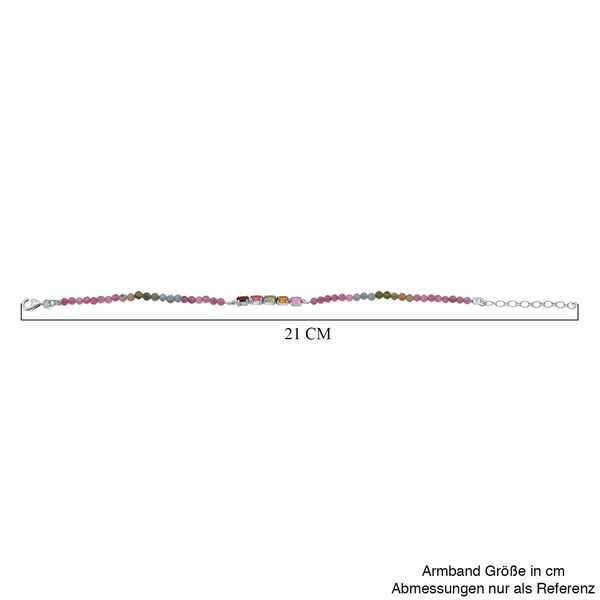 D'Joy  Multi Turmalin Armband, 18 cm - 6 ct. image number 3