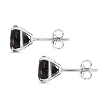 D'Joy Elite Shungit Ohrringe 925 Silber platiniert ca. 2.47 ct