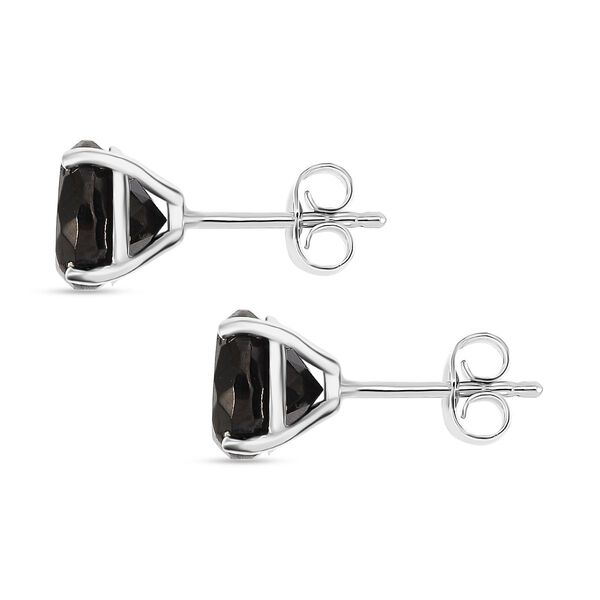 D'Joy Elite Shungit Ohrringe 925 Silber platiniert ca. 2.47 ct image number 4