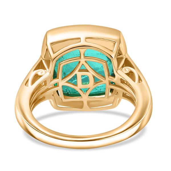 D'Joy Smaragd Triplett Quarz Ring - 9,94 ct. image number 6