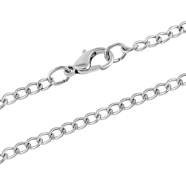 STRADA Japanisches Uhrwerk 3D Blumenmuster Taschenuhr mit Kette, 75 cm image number 6