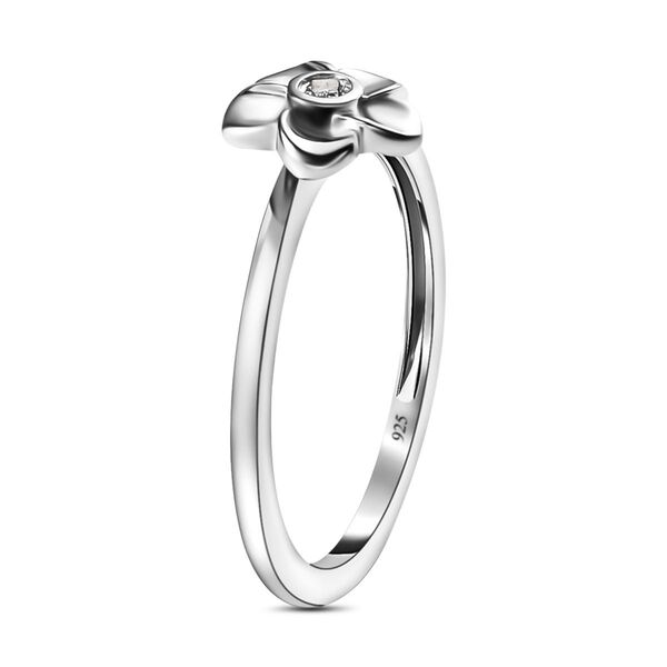 Floraler Diamant-Ring image number 5