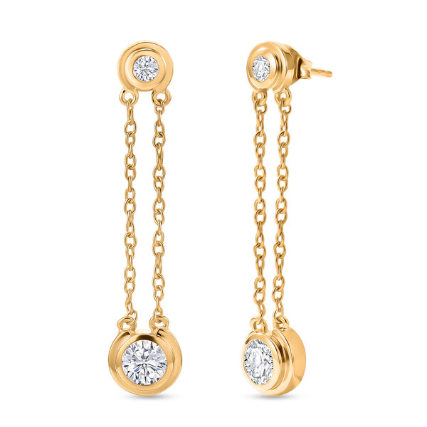 D'Joy Moissanit Ohrringe - 1,42 ct.