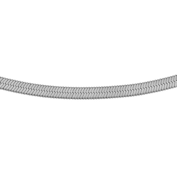 2er-Set - 50+2,5cm Fischgr&auml;t- und 55,8+2,5cm Kordelkette in Silberton image number 7