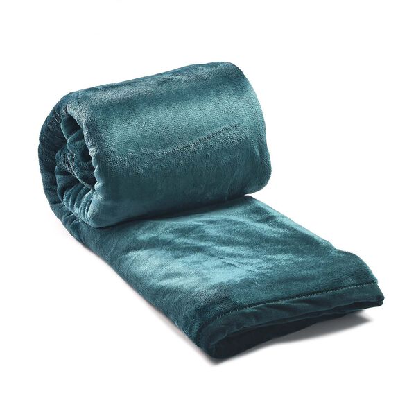 Premium Kuscheldecke aus 100% Mikrofaser, 450 gsm, Größe: 150x220 cm, blaugrün image number 7