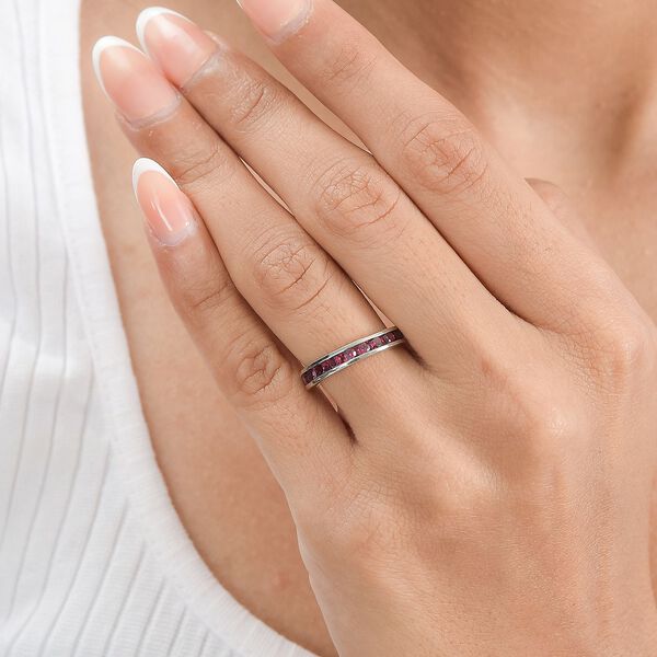 Rhodolith Granat Ring - 1,22 ct. image number 3