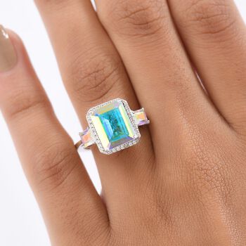 D'Joy Merkur mystischer Topas und Zirkon Ring - 6,55 ct.