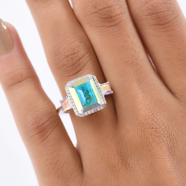 D'Joy Merkur mystischer Topas und Zirkon Ring - 6,55 ct. image number 3