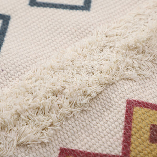 Tufting Teppich mit Quaste, Gr&ouml;&szlig;e: 57x90 cm, Mehrfarbig image number 3