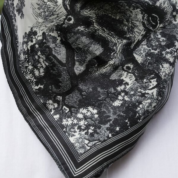 LA MAREY - 100 % natürlicher Maulbeerseiden Schal image number 6