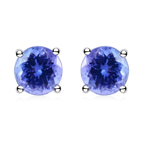 RHAPSODY AAAA zertifizierte und gepr&uuml;fte Tansanit-Ohrringe - 1,10 ct.