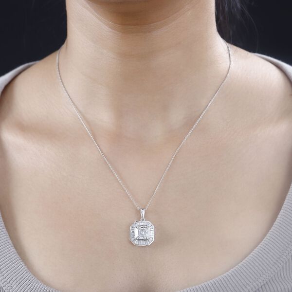 Moissanit Anhänger, ca. 3,66 ct. image number 3