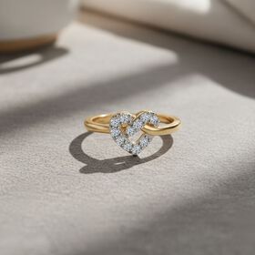 LUXURIANT SI-GH Labor Diamant Ring - 0,35 ct.