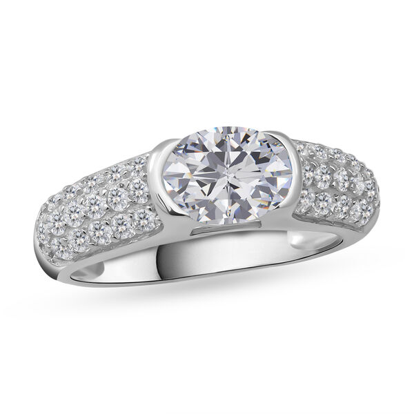 LUSTRO STELLA  Zirkonia-Ring - 2,91 ct.