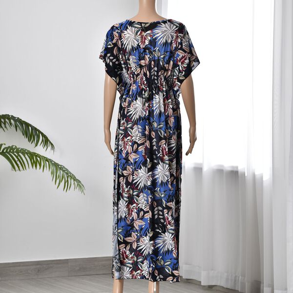 Maxikleid, blau image number 2