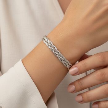 D'Joy 925 Silber Armband ca. 19 cm ca. 48,17g