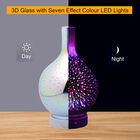THE 5TH SEASON - 3D Glas ätherisches Öl Diffusor und Luftbefeuchter mit 6er-Set ätherischer Öle - Energie image number 3