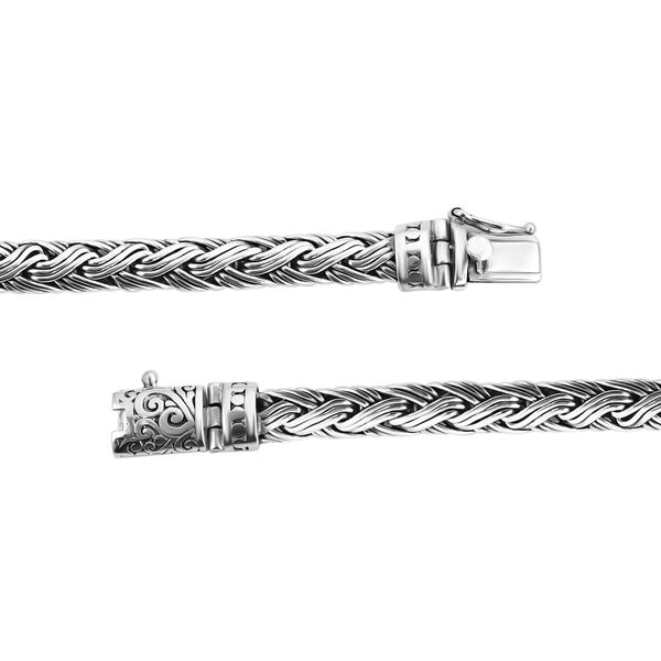 Royal Bali - Geflochtenes Armband, ca. 18 cm, 925 Silber ca. 34,34g image number 3