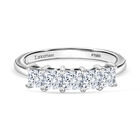 LUXURIANT DIAMOND - Lab Grown Diamant VS-EF SGL zertifiziert Ring 950 Platin (Größe 18.00) ca. 1.00 ct