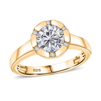 Moissanit Ring - 1,2 ct.