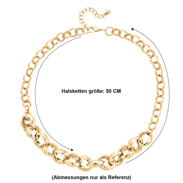 Gelb Halskette ca. 50 cm + 5 cm Extender, ca. 77,50g image number 5
