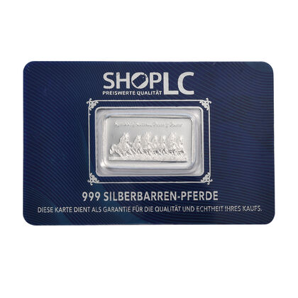EXKLUSIVES GESCHENK - 999 Silber Silberbarren Rechteckig 5,00g