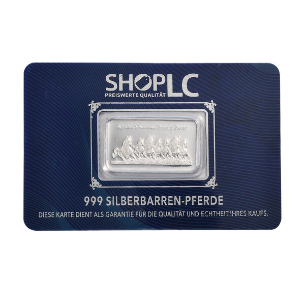 EXKLUSIVES GESCHENK - 999 Silber Silberbarren Rechteckig 5,00g image number 0