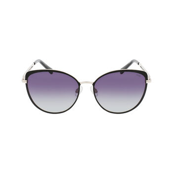 SOLE & LUCE - Swiss Eyewear, Polarized UV 400 Schutz Sonnenbrille, Schwarz,Gelb