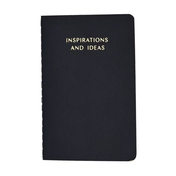 Notizbuch-Set, Dunkelblau, 2 Gr&ouml;&szlig;en, PU-Einband, Metallstift, Geschenkbox Schwarz image number 5