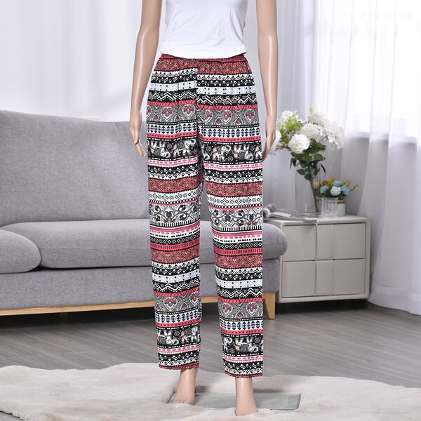 Hose f&uuml;r Damen, Rosa und schwarz image number 2