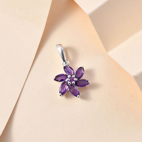 Afrikanischer Amethyst-Anhänger - 0,89 ct. image number 2