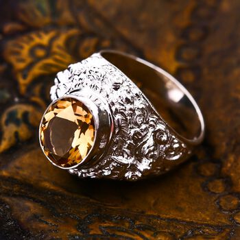 Royal Bali Kollektion - Citrin Ring - 4,35 ct.