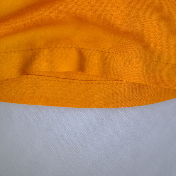 Frauen kurzes &Auml;rmel Top, Gr&ouml;&szlig;e 36, Gelb image number 6