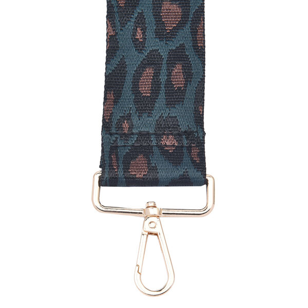 Verstellbarer Riemen, Leopardenmuster, Größe: 80-115x5cm cm, Braun und Grün image number 2