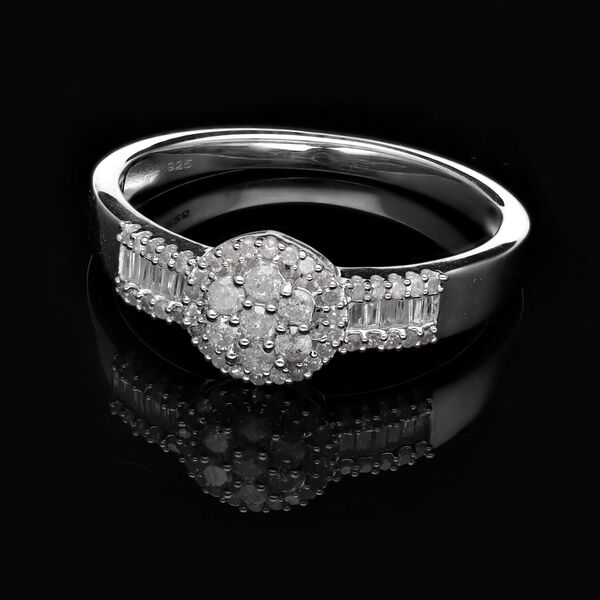 Diamant Cluster Ring - 0,50 ct. image number 2