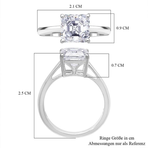 LUXURIANT IGI zertifizierte VS-EF Labor Diamant Ring - 3 ct. image number 4