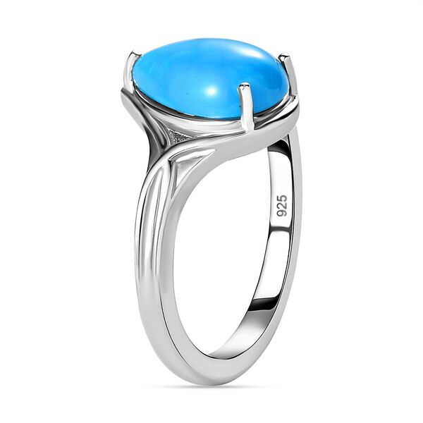 Amerikanischer, nat&uuml;rlicher Sleeping Beauty T&uuml;rkis-Ring - 2,74 ct. image number 5