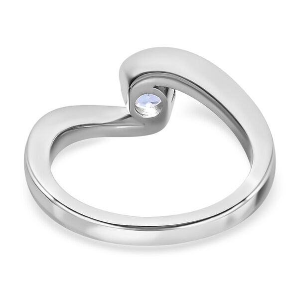 Tansanit Solit&auml;r Bypass Ring - 0,64 ct. image number 6