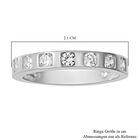 LUSTRO STELLA - Weißer Zirkonia Ring 925 Silber rhodiniert  ca. 0,72 ct image number 4