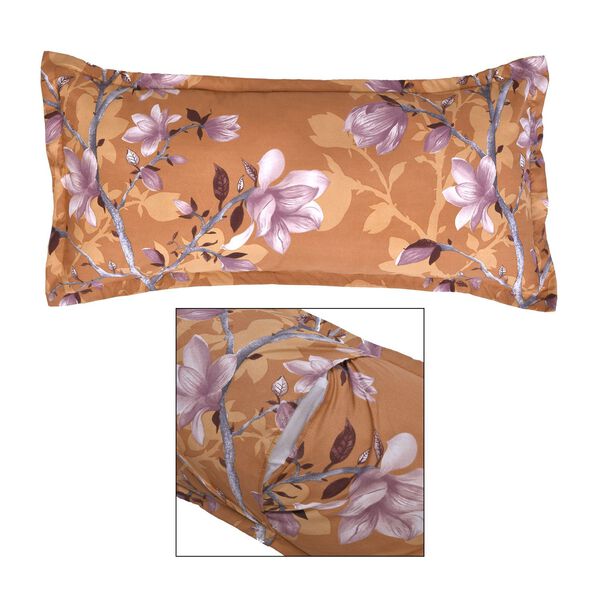 6er Set, Bettwäsche, 2 Deckenbezüge 135x200cm, 2 Kissenbezüge 40x80cm, 2 Kissenbezüge 80x80cm, gelb image number 4