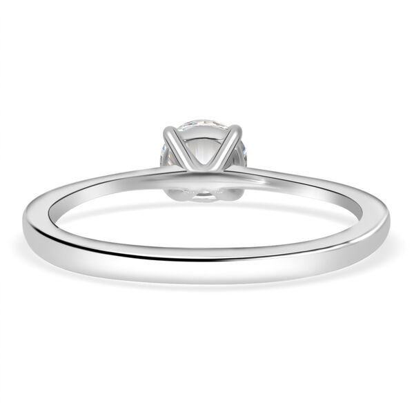 Diamant Solitär-Ring, SGL zertifiziert P1 G-H, 585 Weißgold  ca. 0,52 ct image number 5