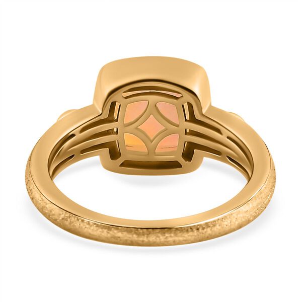 AA natürlicher, äthiopischer Welo Opal und Zirkon Ring - 1,77 ct. image number 7