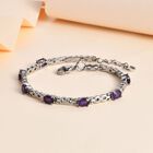Afrikanisches Amethyst-Armband, 18 cm - 3,42 ct. image number 1