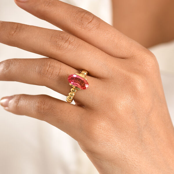 EverTrue Sunset Triplett Quarz Ring - 3,57 ct. image number 2